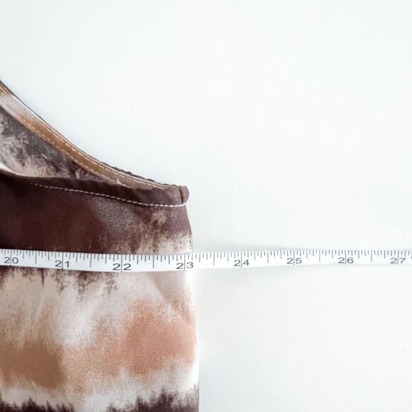 Roz & Ali Women Blouse Button Closure Sleeveless Gradient Multicolour 2X - Picture 6 of 7